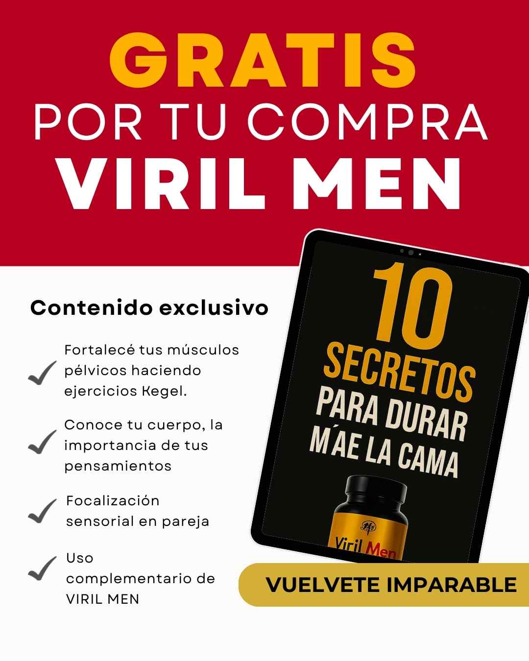 Viril Men™ + Guia digital GRATIS | Sientete vigoroso HOY