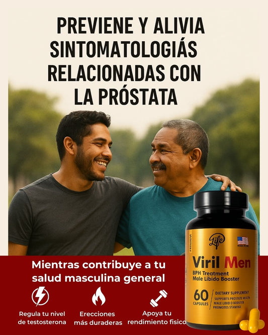 Viril Men™ + Guia digital | Doble apoyo masculino