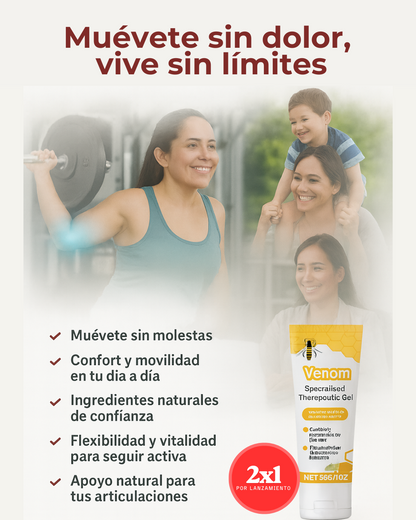 Pague 1 Lleve 2 Venom™ | Movilidad sin dolor