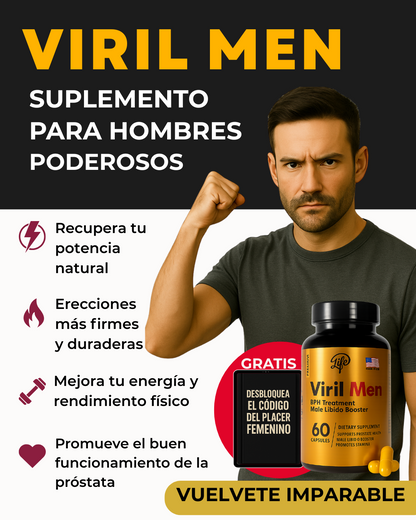 Viril Men™ + Guia digital GRATIS | Sientete vigoroso HOY